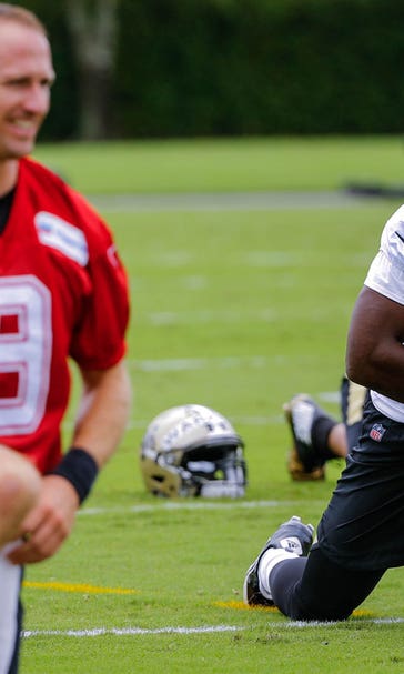 Saints' Peterson laughs off critics of his catching ability